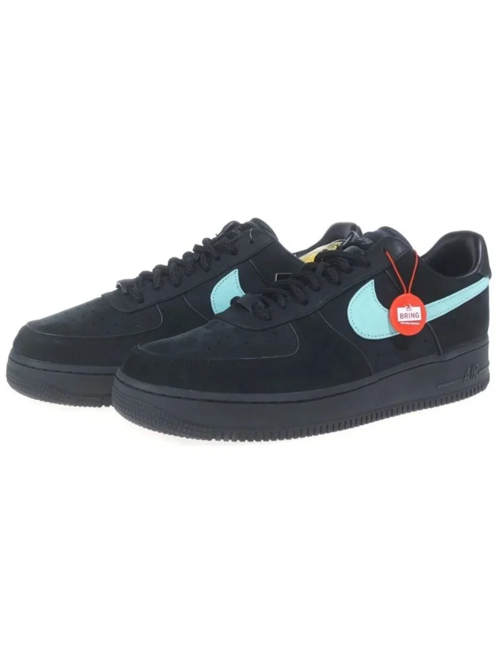 Tiffany & Co Nike Xtiffany Air Force 1 Low Cut Sneakers Black Cobalt Blue